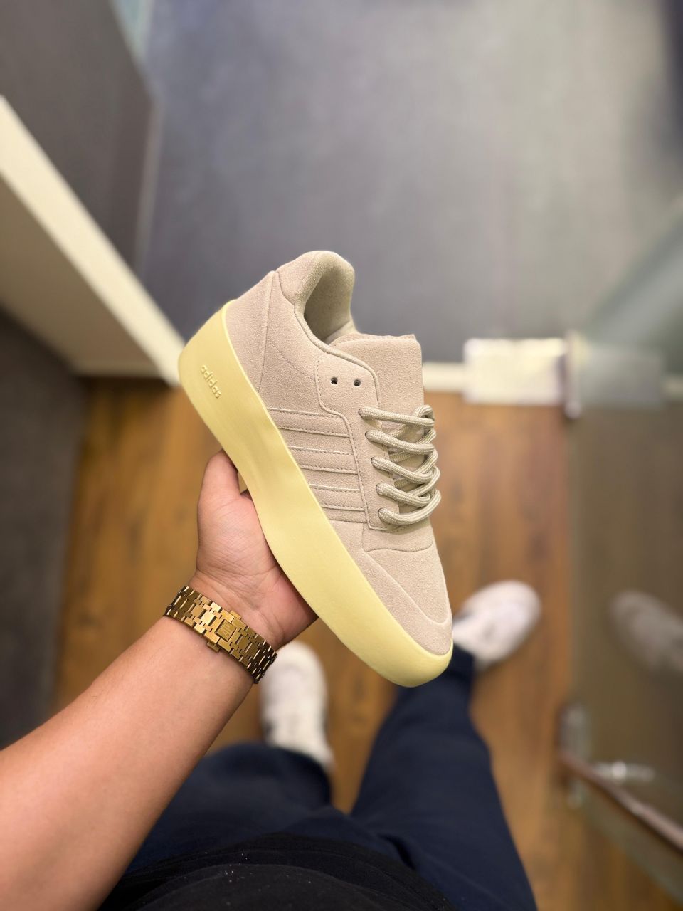 ADDIDAS FEAR OF GOD LOW WHITE