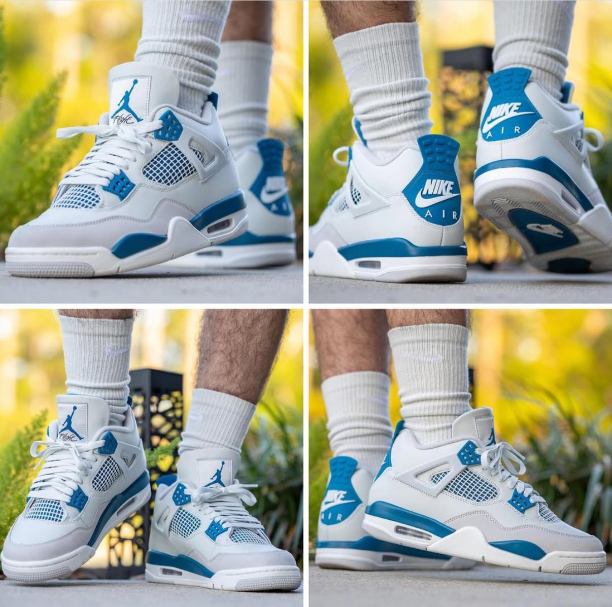 Nike SB x Air Jordan 4 Military Blue shoes