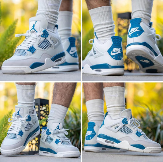 Nike SB x Air Jordan 4 Military Blue shoes