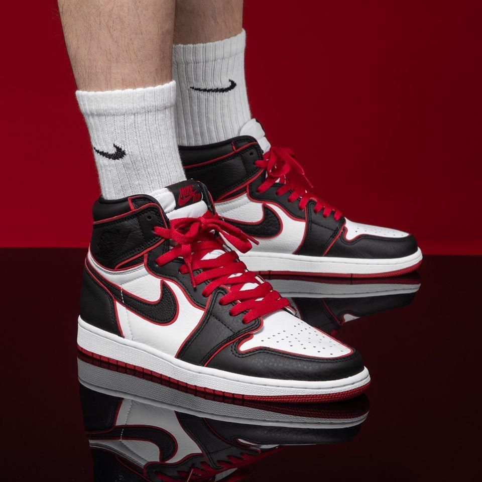 Air Jordan 1 Retro High OG “Black Toe Red Outline”